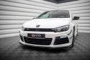 Sottoparaurti splitter anteriore V.4 Volkswagen Scirocco R 08-14