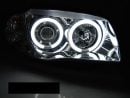 Fari Angel Eyes CCFL BMW Serie 1 E87 E81 E82 E88 04-11 Cromati