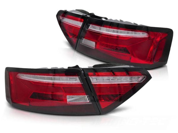 Coppia fari Led Bar DTS posteriori Audi A5 11-16 Rossi Fume