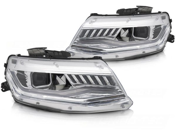 Coppia di fari Xeno con DTS Chevrolet Camaro 16-18 Chrome