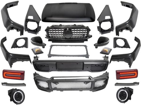 Kit estetico completo Mercedes Classe G W463 90-18 Look Brabus 464