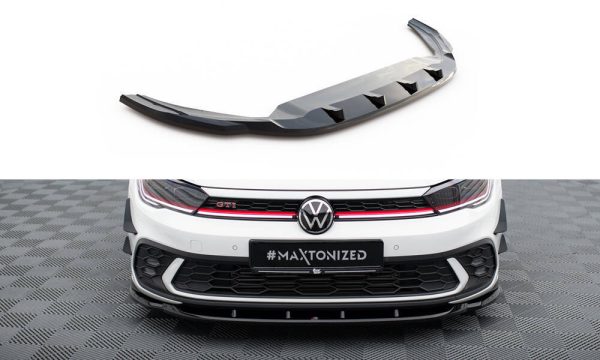 Sottoparaurti splitter anteriore V.1 Volkswagen Polo GTI Mk6 Facelift 2021-