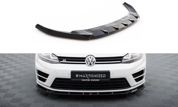 Sottoparaurti splitter anteriore V.5 Volkwagen Golf VII 7 R 2013-2016