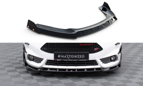 Sottoparaurti splitter anteriore V.6+ Flaps Ford Fiesta ST MK7 2013-2017