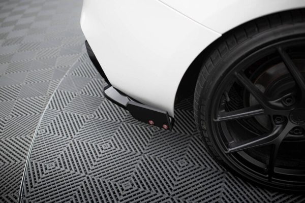 Sottoparaurti splitter laterali posteriori V.5 + Flaps BMW 1 M-Pack / M140i F20 Facelift 15-19