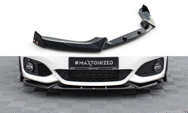 Sottoparaurti splitter anteriore V.5 + Flaps BMW 1 M-Pack / M140i F20 2015-2019