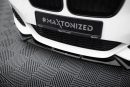 Sottoparaurti splitter anteriore V.5 + Flaps BMW 1 M-Pack / M140i F20 2015-2019