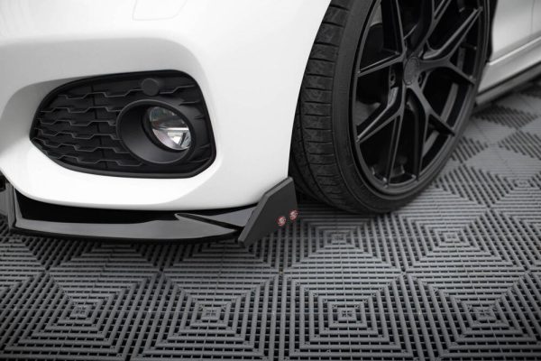 Sottoparaurti splitter anteriore V.5 + Flaps BMW 1 M-Pack / M140i F20 2015-2019