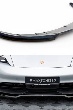 Sottoparaurti splitter anteriore Porsche Taycan Mk1 2019-