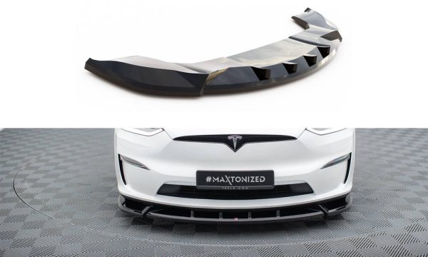 Sottoparaurti anteriore V.2 Tesla Model X Mk1 Facelift 2021-