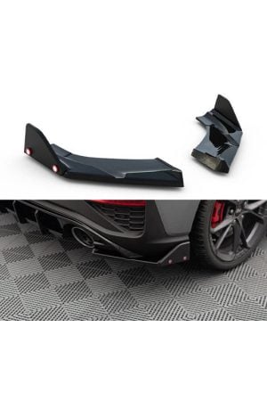 Sottoparaurti laterali posteriori + Flaps V.4 Hyundai I30 N MK3 2020-