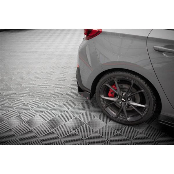 Sottoparaurti laterali posteriori + Flaps V.4 Hyundai I30 N MK3 2020-