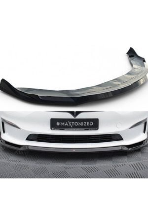 Sottoparaurti anteriore V.2 Tesla Model S Plaid Mk1 Facelift 2021-