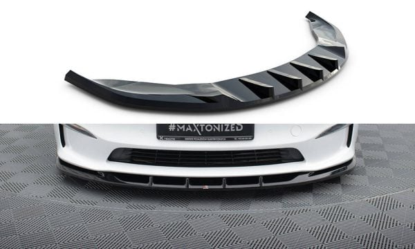 Sottoparaurti anteriore V.3 Tesla Model S Plaid Mk1 Facelift 2021-