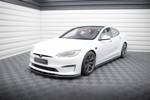 Sottoparaurti anteriore V.3 Tesla Model S Plaid Mk1 Facelift 2021-