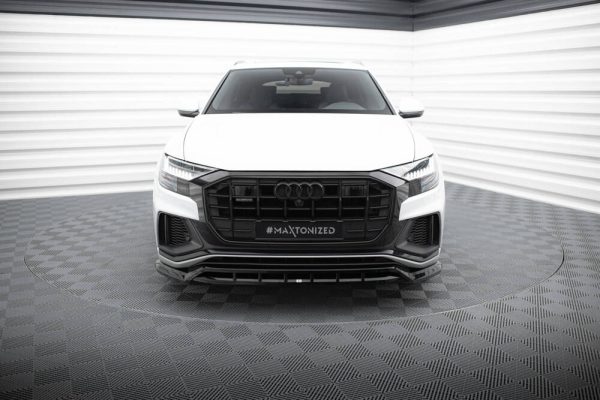 Sottoparaurti splitter anteriore V.2 Audi SQ8 / Q8 S-Line MK1 2018-