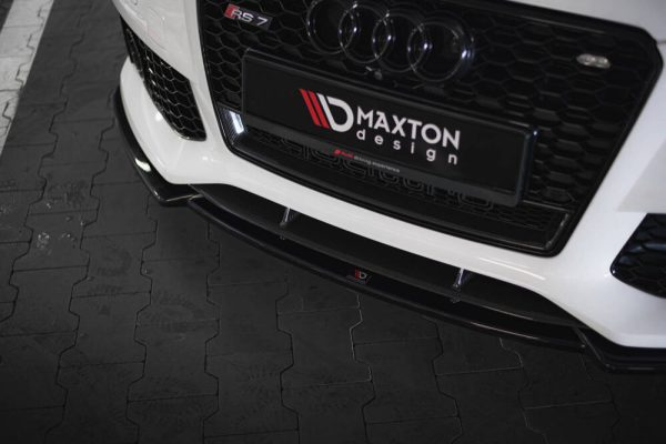 Sottoparaurti splitter anteriore V.3 Audi RS7 C7 Facelift 2014-2017