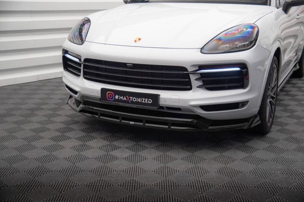 Sottoparaurti splitter anteriore Porsche Cayenne Coupe Mk3 2019-2023