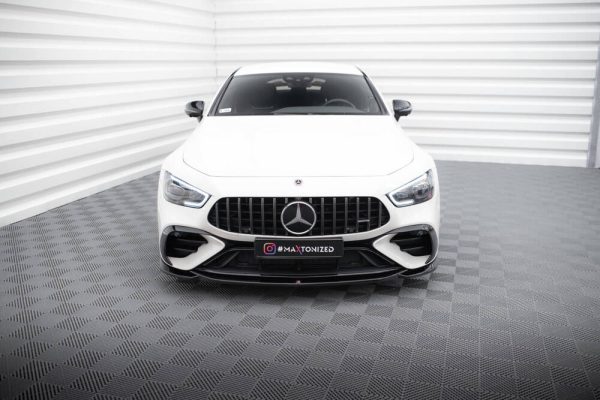 Sottoparaurti splitter anteriore V.1 Mercedes AMG GT 43 4 P. Coupe V8 Styling Package 2018-