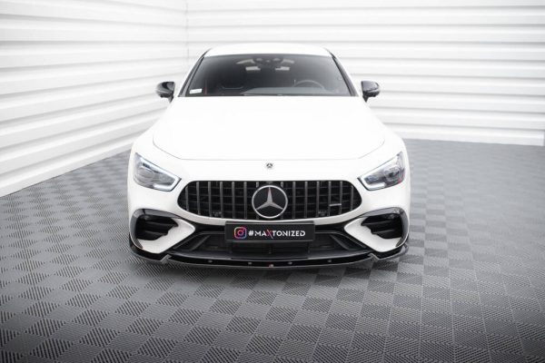 Sottoparaurti splitter anteriore V.2 Mercedes AMG GT 43 4 P. Coupe V8 Styling Package 2018-