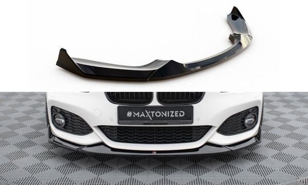 Sottoparaurti splitter anteriore V.4 BMW 1 M-Pack / M140i F20 2015-2019 CSL Look
