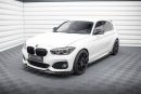 Sottoparaurti splitter anteriore V.4 BMW 1 M-Pack / M140i F20 2015-2019 CSL Look