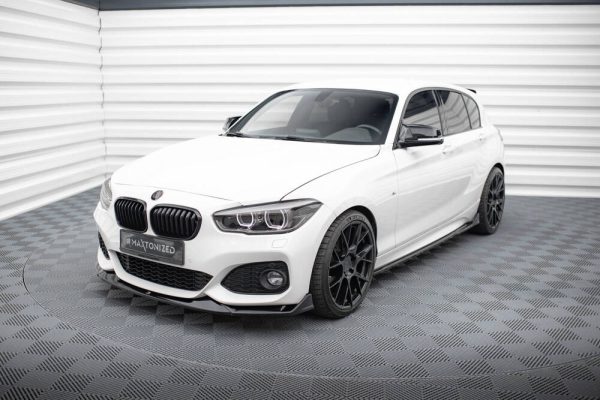 Sottoparaurti splitter anteriore V.4 BMW 1 M-Pack / M140i F20 2015-2019 CSL Look