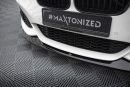 Sottoparaurti splitter anteriore V.4 BMW 1 M-Pack / M140i F20 2015-2019 CSL Look