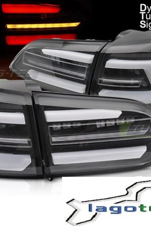 Coppia fari Led Bar DTS posteriori Volkswagen Golf VII Variant 2017-2019 Neri