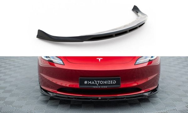 Sottoparaurti splitter anteriore V.1 Tesla Model 3 Project Highland 2023-