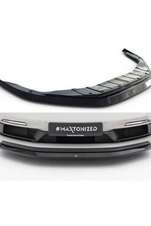 Sottoparaurti splitter anteriore V.1 Porsche 718 Cayman GTS 982c 2016-