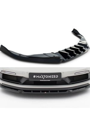 Sottoparaurti splitter anteriore V.2 Porsche 718 Cayman GTS 982c 2016-