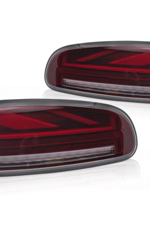 Coppia fari posteriori LED e DTS Mini Cooper F54 Clubman 2015-2019 Rossi fume