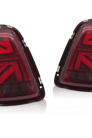 Coppia fari posteriori LED Mini Cooper R56 R57 R58 R59 2006-2014 Rossi