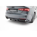 Sottoparaurti splitter posteriore Audi A5 F5 Facelift 2019-