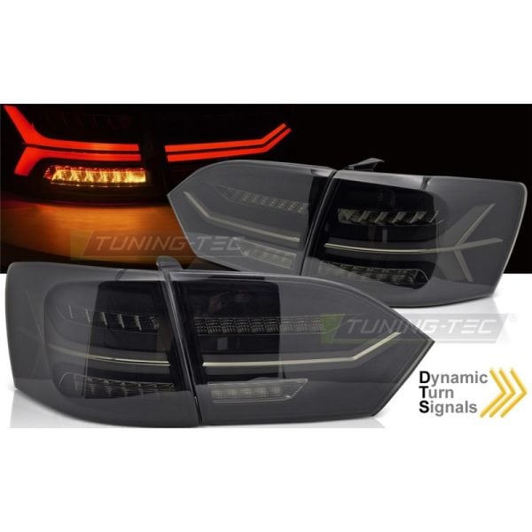 Coppia fari Led Bar e DTS posteriori Volkswagen Jetta VI 2011-2014 Fume