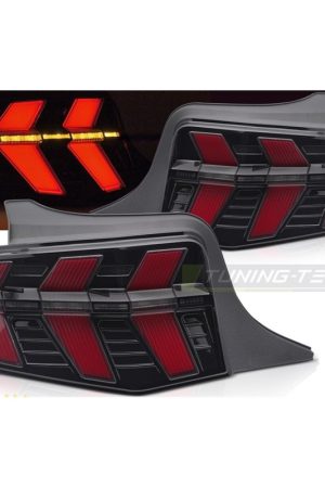 Coppia fari Led e DTS posteriori Ford Mustang 2010-2013 Neri