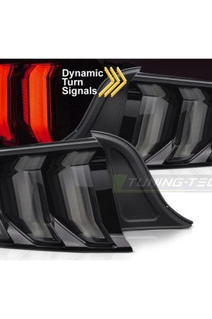 Coppia fari Led e DTS posteriori Ford Mustang 2014-2022 Fume