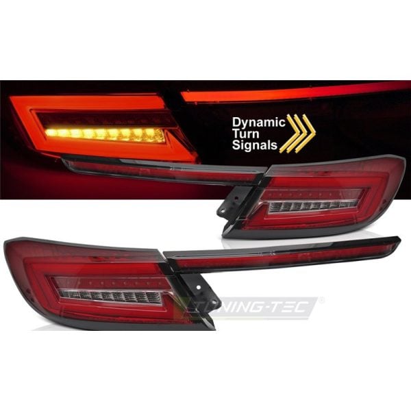 Coppia fari Led Bar e DTS posteriori Toyota GR86 2021- Rossi e Bianchi