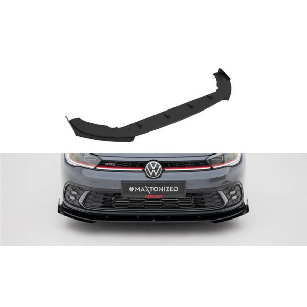 Sottoparaurti anteriore Street Pro + Flaps Volkswagen Polo GTI Mk6 2021-