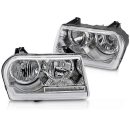 Fari anteriori Tube light e Chrysler 300 2005-2008 Chrome