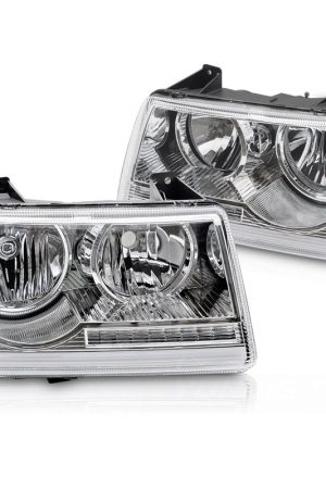 Fari anteriori Tube light e Chrysler 300 2005-2008 Chrome