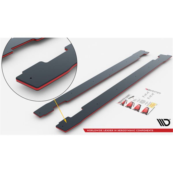 Estensioni minigonne Street Pro Volkswagen Scirocco R Mk3 2008-2014