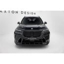 Sottoparaurti anteriore in carbonio BMW X7 M-Pack G07 Restyling 2022-