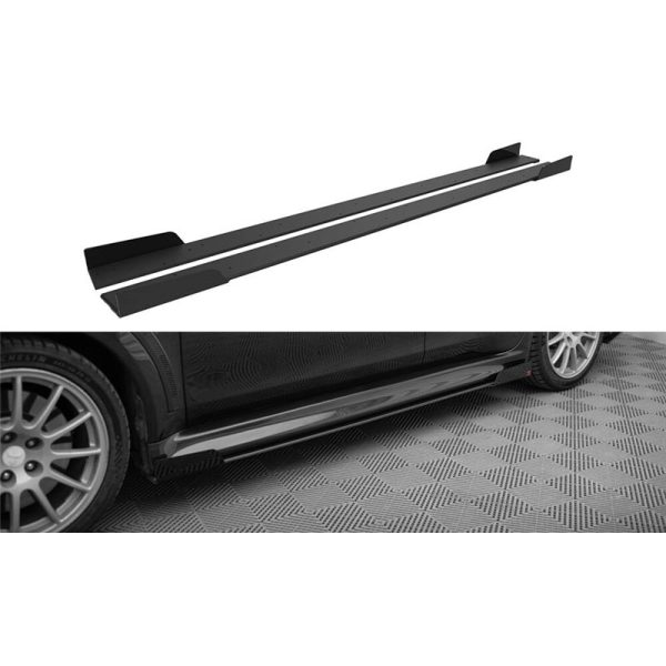 Estensioni minigonne Street Pro + flaps Mitsubishi Lancer EVO X 2007-2015