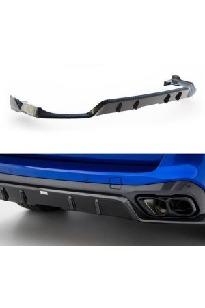 Sottoparaurti estrattore in carbonio BMW X5 M-Pack G05 Restyling 2023-