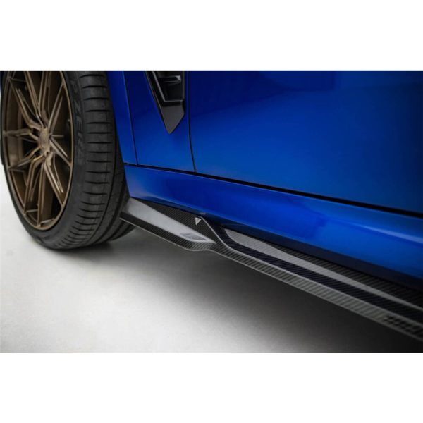 Estensioni minigonne in carbonio BMW X5 M-Pack G05 Restyling 2023-