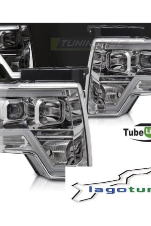 Fari Tube Light Ford F150 MK12 2008-2014 Chrome