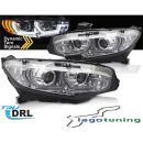 Fari anteriori DRL e DTS per Honda Civic X 2016-2021 Chrome