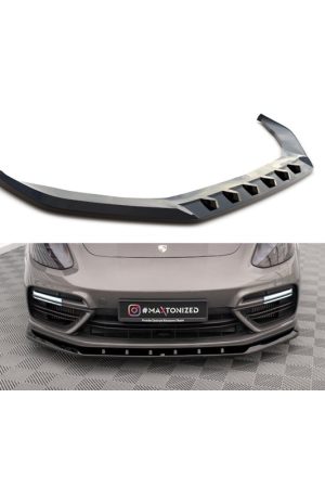 Sottoparaurti splitter anteriore V.1 Porsche Panamera Turbo S E-Hybrid 2016-2020